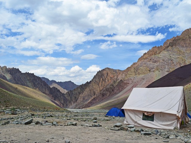 Tents at Mankorma