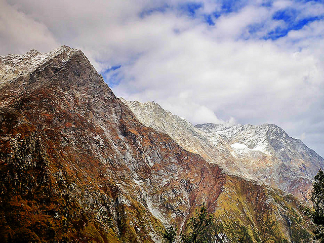 Dhauladhars or White Mountains are a range of the Himalayas