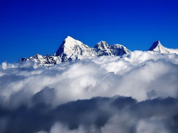 Mt. Jomolhari 7,326m straddles the border between Tibet and Bhutan