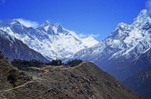 Everest, Lhotse and Ama Dablam