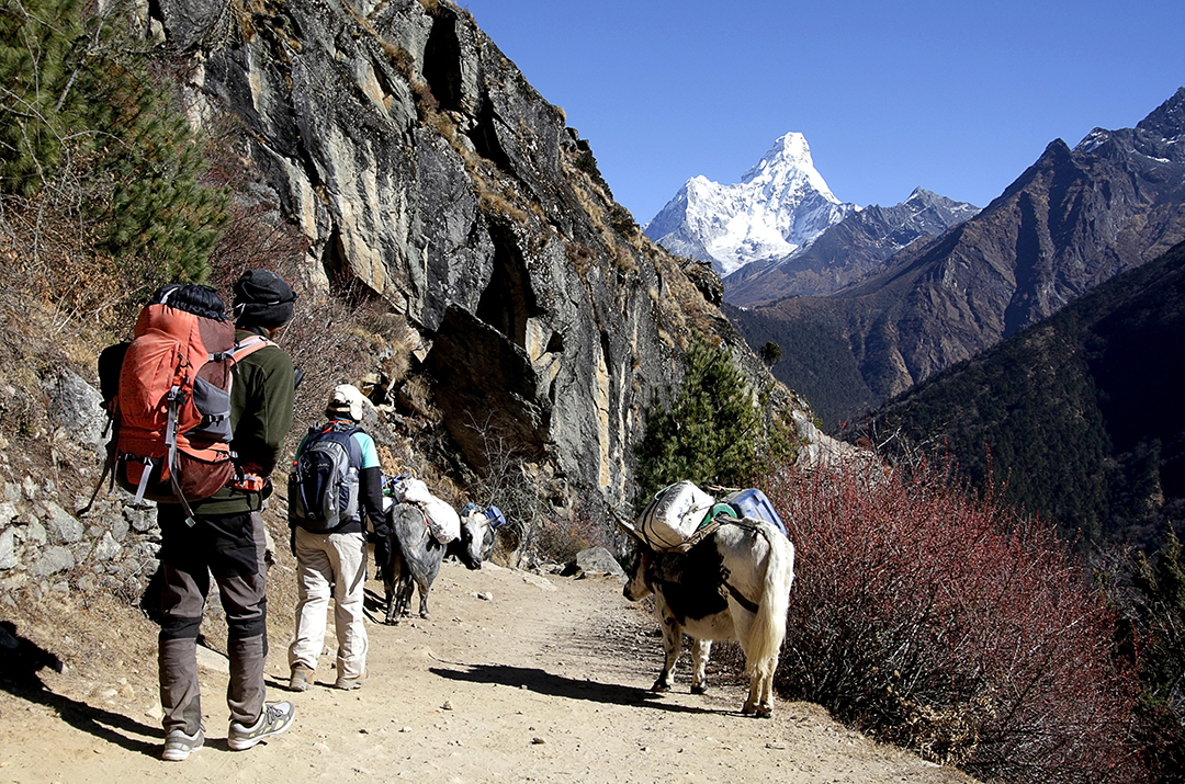Packing and Carrying Gear Everest Base Camp